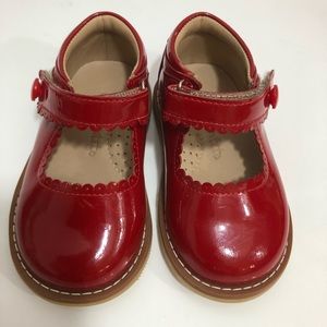 vintage jumping jack baby shoes